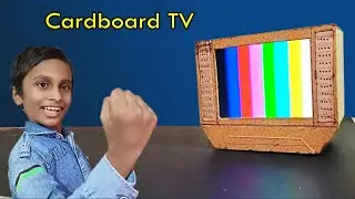 cardboard tv making | DIY | kanish ideas