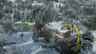 SnowRunner - Hope Country winter - ...Effective transport