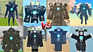 Evolution of Titan CAMERAMAN in Different Roblox SKIBIDI TOILET Roleplay