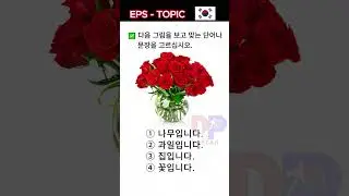 EPS TOPIK TEST 🇰🇷🌹KOREA | Reading & Listening Korean Language Test | korean quiz #shorts @DPKoreans