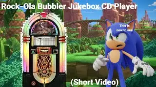 Rock-Ola Bubbler Jukebox CD Player (Short Video)