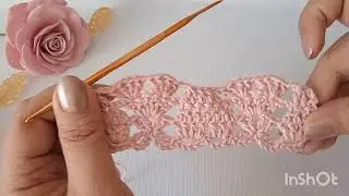 Вяжем красивый ажурный узор крючком / Просто и красиво / beautiful openwork crochet pattern
