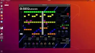 B.SEQuencer - New free step sequencer LV2 plugin (making a beat in 4 minutes)