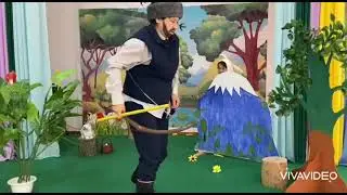 "Жас ертегіші" сайысы "Аңшы мен қоян" ертегісі
