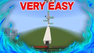 VERY EZ PARKOUR ON MINECRAFT POCKET EDITION