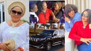 REGINA DANIELS BUYS HER MOTHER RITA DANIELS A LUXURIOUS CAR ONHER BIRTHDAY WORTH 15M