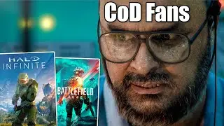 CoD Fans reacting to BF2042 & Halo Infinite