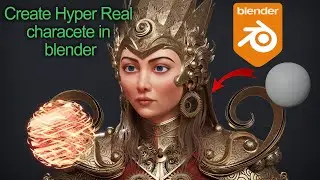 blender hyper realistic character sculpting