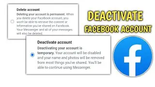 Paano mag Deactivate ng Facebook Account 2023 New Method | Delete or Deactivate FB account