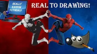 How to Convert an Image to a Drawing in Gimp 2.10.10