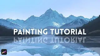 Simple Landscape in Procreate - FULL TUTORIAL