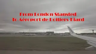 Flight from London Stansted to Poitiers France