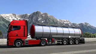ETS2 1.51 - MAN TGX 18.580 - Trip: Innsbruck - Geneva