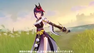 Kujou Sara 2.1 Update Genshin Impact Official Trailer JP Dub