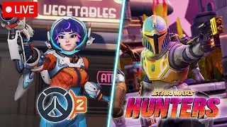 Star Wars Hunters & OW2 - Surprise stream!