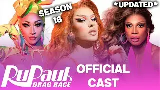 Season 16 *OFFICIAL* Cast - RuPaul's Drag Race