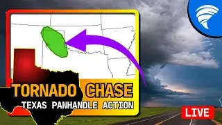 LIVE - Texas Tornado Chase - Panhandle Magic