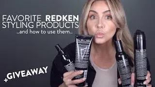 Best Redken Styling Products & How To Use Them + Giveaway of ALL products