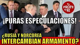 ¿VAN A INTERCAMBIAR ARMAMENTO? ¿ALIANZA MILITAR?  ¡PURA ESPECULACIÓN DE OCCIDENTE!