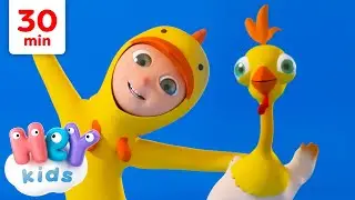 Die Verrückte Henne 🥚🐓 | Lustige Lieder für Kinder | HeyKids Kinderlieder TV