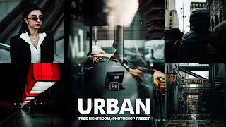 Urban Lightroom Preset | Cool & Moody City Photography Look
