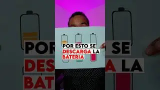 Por esta razón se descarga la batería de tu celular 