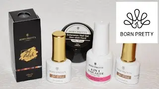 BORN PRETTY - Trying Quick Extension Gel, Rubber Base, Color Changing Gel Polish, 6 in 1 Nail Glue