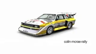 Colin McRae Rally 04 - Cars