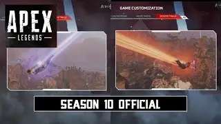 *NEW* Apex legends season 10 Rewards Dive trials and badges |How to get skydive trails in Apex