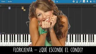 Floricienta - ¿Qué esconde el conde? (Tempo 91) - Piano Tutorial - Piano Lessons