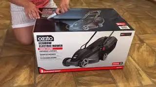 How to assemble OZITO 1000W 305MM Ecomow Electric Lawn Mower/UNBOXING