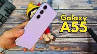 Galaxy A55, it competes with a competitor on the media 