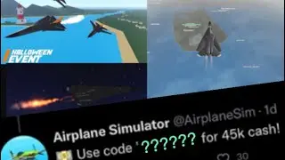 Why you should get the new f-111 in airplane simulator!(Roblox Halloween update)