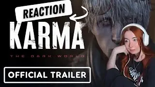 I'M INTERESTED - Reaction to Karma: The Dark World - Official Story Trailer (but i'm a yapper)