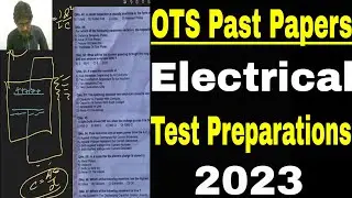 OTS Past Papers || Electrical Lesco Test Preparations 2023 || NEPRA Test || SDO / Junior Engineer