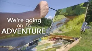 Plein air and back again - Travel + Painting  in BOONE, NC