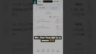 aao tum bhi le lo maza 🥺❤️  trading journey of a trader ; starting trading for beginners [ trader ]