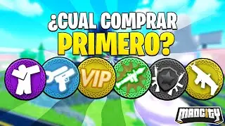 El Mejor Orden para Comprar GAMEPASS en Mad City 🤔