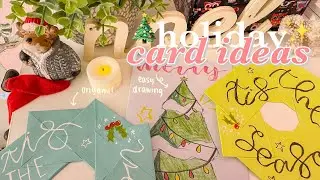 ✨ - holiday card ideas! ˗ˏˋ origami wreath + more ˎˊ˗