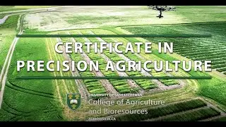 Precision Agriculture Certificate