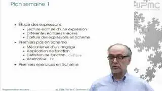 1/0 Plan semaine 1 - MOOC Programmation récursive