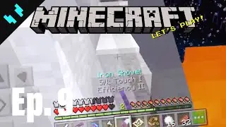 Minecraft Let’s Play! Episode 9 | I got Struck by Lightning!
