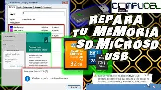 COMO REPARAR MEMORIA DAÑADA  - 100% EFECTIVO / SD / MICROSD / PENDRIVE / USB / SIN PERDER DATOS /✅
