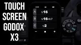 The NEW Godox X3 TOUCH SCREEN Flash Transmitter