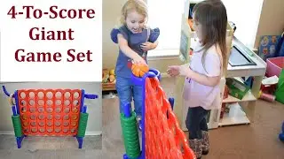 4 To Score GIANT Game Set From Costway