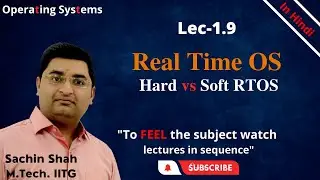 L1.9: Real Time OS | Hard Real Time vs Soft Real Time OS