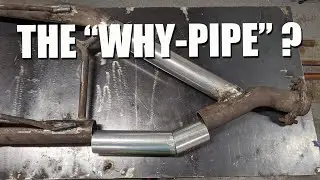 Angled Exhaust Pipe Without Multiple Pie-Cuts, Creating a Fox Body Y-pipe
