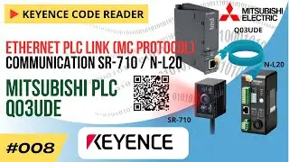 How to Setting EtherNet PLC Link (MC Protocol) Communication N-L20 SR-710 with Mitsubishi PLC Q03UDE