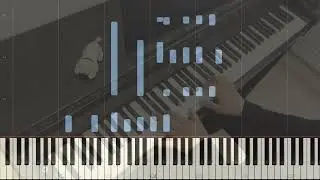 By request - Sia - Breathe Me - piano version  - Tutorial + MIDI File