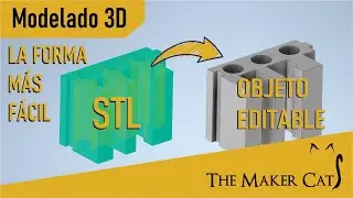 Cómo editar piezas STL en Autodesk Inventor 2020 y Fusion360
